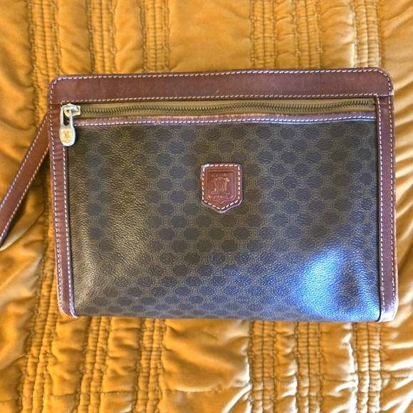 Celine Macadam Vintage Wristlet Clutch - Picture 1 of 14